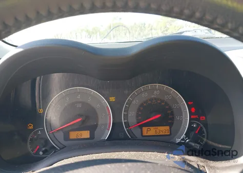 2010 Toyota Corolla S из США, поврежденный, VIN 2T1BU4EE9AC477929